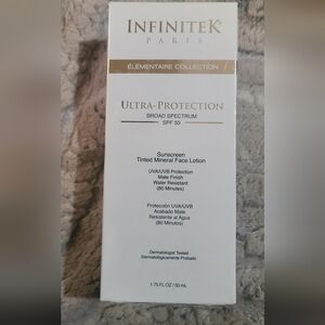 Infinitek Paris Ultra-Protection SPF 50 Tinted Mineral Face Lotion